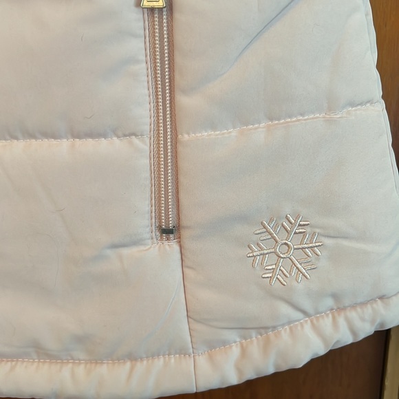 Light Pink Leslie Fay Sport Down Filled Vest. - Picture 3 of 7